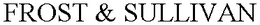 FROST & SULLIVAN trademark