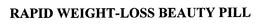 RAPID WEIGHT-LOSS BEAUTY PILL trademark