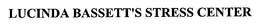 LUCINDA BASSETT'S STRESS CENTER trademark