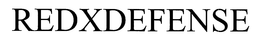 REDXDEFENSE trademark