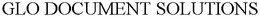 GLO DOCUMENT SOLUTIONS trademark