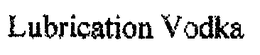 LUBRICATION VODKA trademark