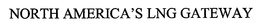 NORTH AMERICA'S LNG GATEWAY trademark