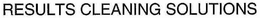 RESULTS CLEANING SOLUTIONS trademark
