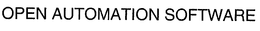 OPEN AUTOMATION SOFTWARE trademark