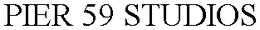 PIER 59 STUDIOS trademark