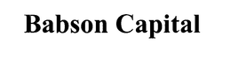 BABSON CAPITAL trademark