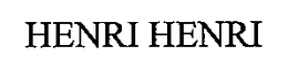 HENRI HENRI trademark