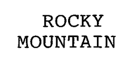 ROCKY MOUNTAIN trademark
