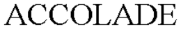 ACCOLADE trademark
