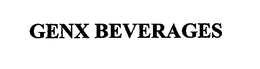 GENX BEVERAGES trademark