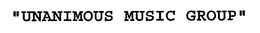 "UNANIMOUS MUSIC GROUP" trademark