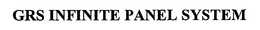 GRS INFINITE PANEL SYSTEM trademark