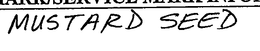 MUSTARD SEED trademark