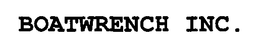 BOATWRENCH INC. trademark
