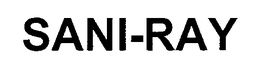 SANI-RAY trademark