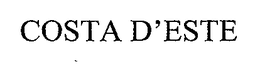 COSTA D'ESTE trademark