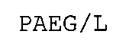 PAEG/L trademark