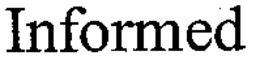 INFORMED trademark