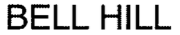BELL HILL trademark