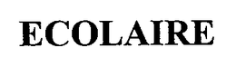 ECOLAIRE trademark