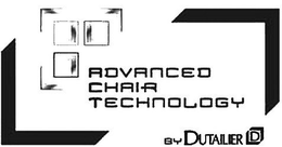 ADVANCED CHAIR TECHNOLOGY BY DUTAILIER D trademark