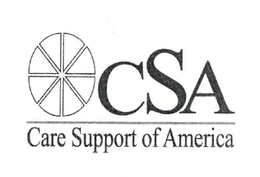 CSA CARE SUPPORT OF AMERICA trademark