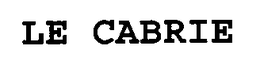 LE CABRIE trademark