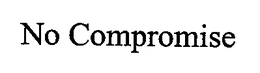 NO COMPROMISE trademark