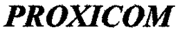 PROXICOM trademark
