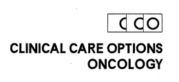 CCO CLINICAL CARE OPTIONS ONCOLOGY trademark
