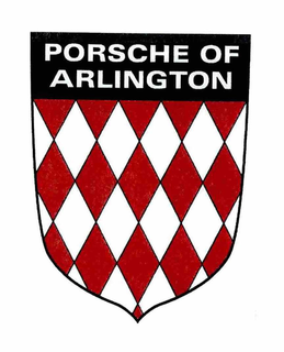 PORSCHE OF ARLINGTON trademark