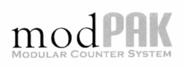 MODPAK MODULAR COUNTER SYSTEM trademark