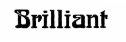 BRILLIANT trademark