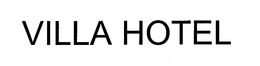 VILLA HOTEL trademark