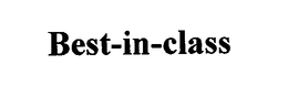 BEST-IN-CLASS trademark