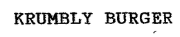 KRUMBLY BURGER trademark