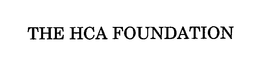 THE HCA FOUNDATION trademark