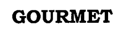 GOURMET trademark