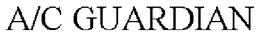 A/C GUARDIAN trademark