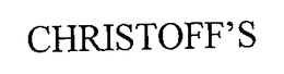 CHRISTOFF'S trademark