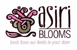 ASIRI BLOOMS FRESH FROM OUR FIELDS TO YOUR DOOR trademark