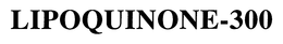 LIPOQUINONE-300 trademark