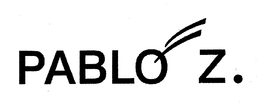 PABLO Z. trademark