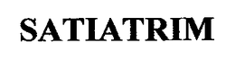 SATIATRIM trademark
