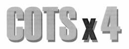 COTS X 4 trademark