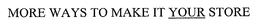 MORE WAYS TO MAKE IT YOUR MARKET trademark