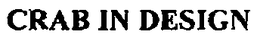 CRAB IN DESIGN trademark