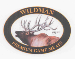WILDMAN PREMIUM GAME MEATS trademark