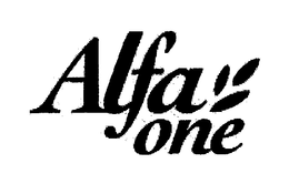 ALFA ONE trademark